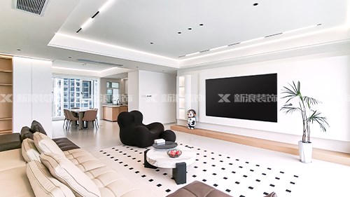 拿捏了！188㎡極簡+原木溫馨舒適很好住|長沙全屋整裝