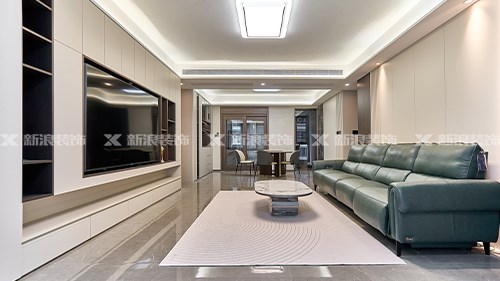170㎡精裝大平層全屋定制效果，低調(diào)不單調(diào)|長沙全屋整裝