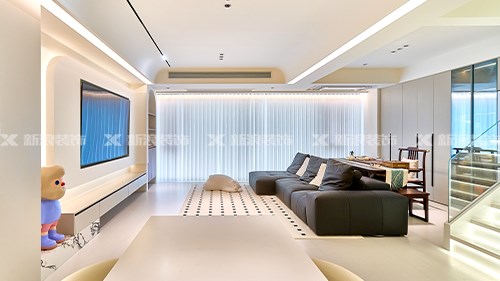 125㎡現(xiàn)代復式 時尚摩登，盡顯高級質感|長沙全屋整裝