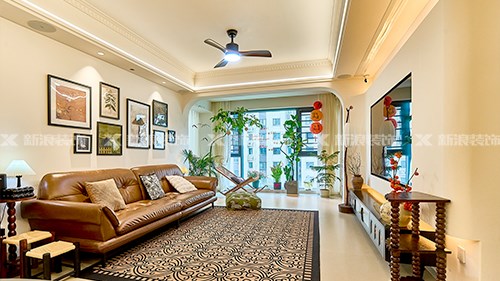 19w搞定125㎡中古風裝修 設計師太會啦！|長沙全屋整裝