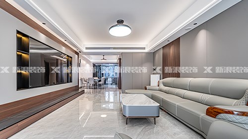 170㎡大平層 動(dòng)線佳空間利用up|長沙全屋整裝