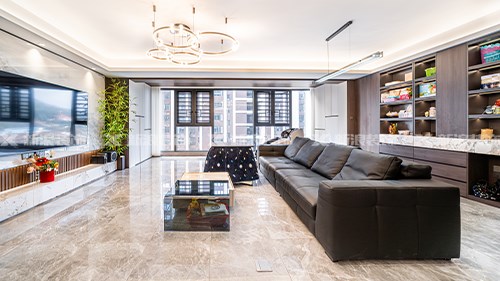 181m²意式輕奢大平層，主臥隔斷設(shè)計(jì)絕了|長(zhǎng)沙全屋整裝